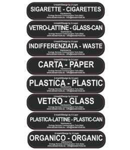 U-trash stickers