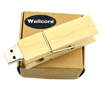 USB Wooden Clip