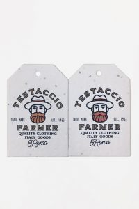 Plantable Tags | Project Testaccio Farmer