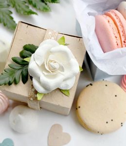 Square Plantable box for Wedding Favors