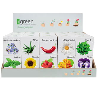 iGreenCube – Counter Display