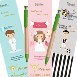 Pen with seeds Favor