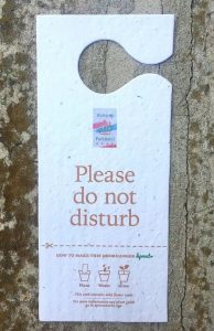 Plantable Do Not Disturb | Project Parkhotel
