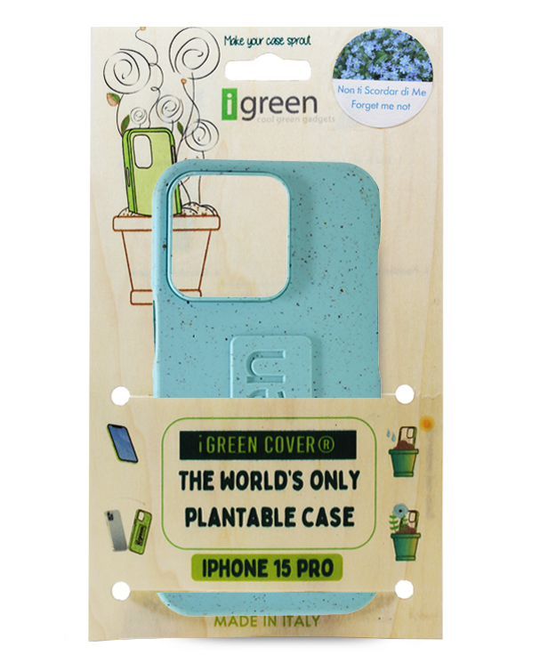 iGreen Cover legno-Non ti scordar di me