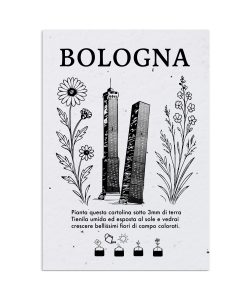 Plantable City Postcards Bologna