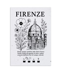 Plantable City Postcards Firenze