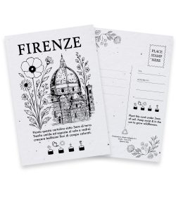 Plantable City Postcards Firenze FB