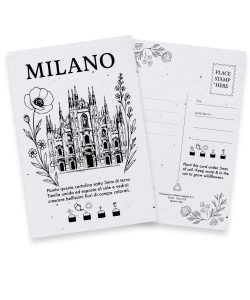 Plantable City Postcards Milano FB
