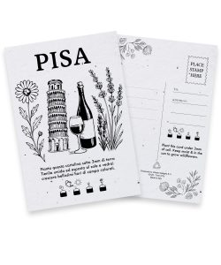 Plantable City Postcards Pisa FB