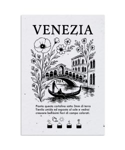 Plantable City Postcards Venezia