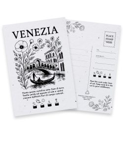 Plantable City Postcards Venezia FB