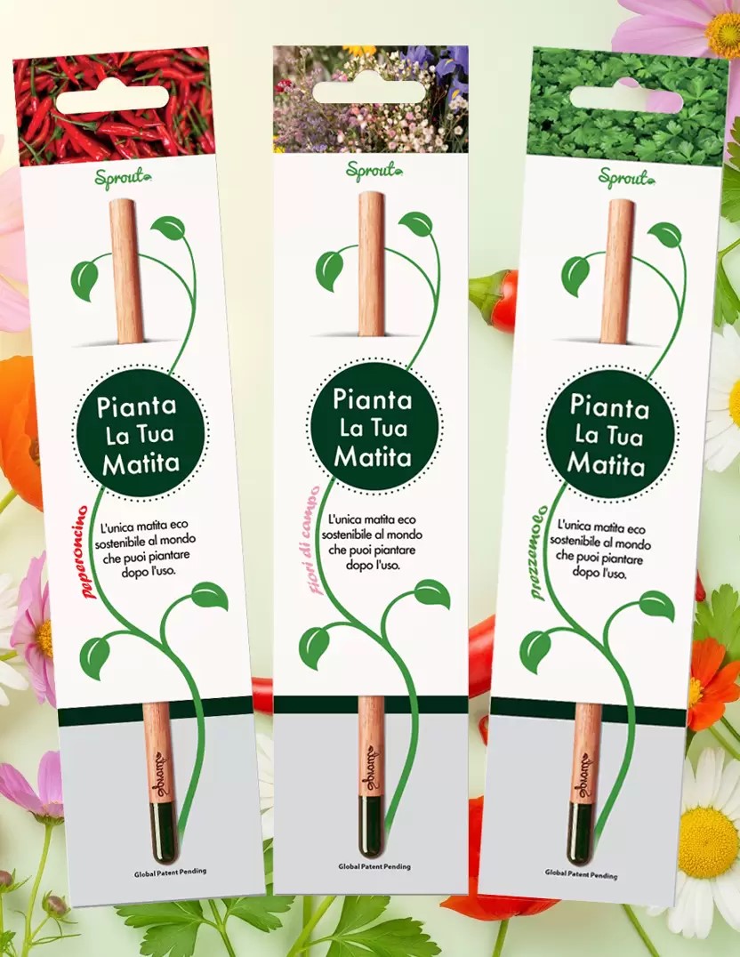 Eco-Friendly Plantable Pencils